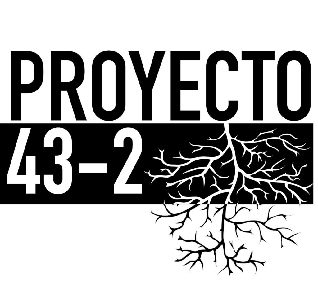 Logo Proyecto 43-2 con banda negro 1280px