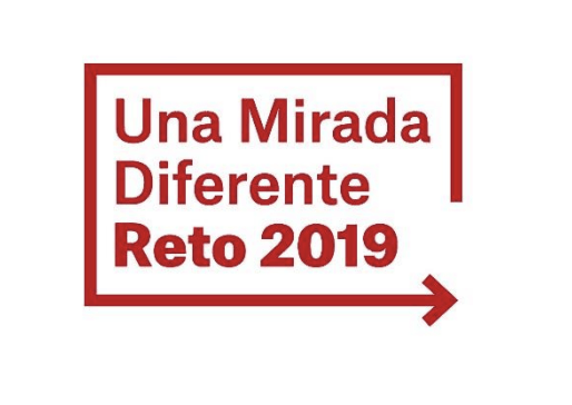 Logo «Una mirada diferente. Reto 2019»