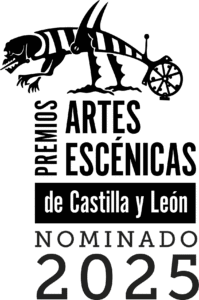 Sello de espectáculo nominado en los Premios de las Artes Escénicas de Castilla y León 2025